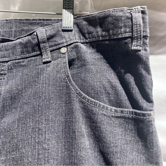 Oliveo classic black handmade jeans, size 16 - Picture 5 of 10